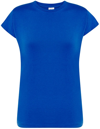 Ladies´ Regular Premium T-Shirt zum Besticken und Bedrucken in der Farbe Royal Blue mit Ihren Logo, Schriftzug oder Motiv.