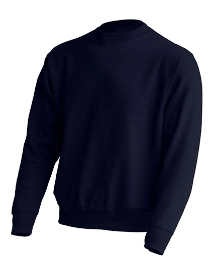 Crew Neck Sweatshirt zum Besticken und Bedrucken in der Farbe Navy mit Ihren Logo, Schriftzug oder Motiv.