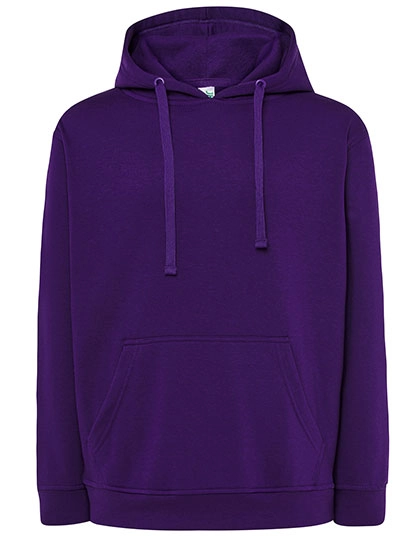 Kangaroo Sweatshirt zum Besticken und Bedrucken in der Farbe Purple mit Ihren Logo, Schriftzug oder Motiv.