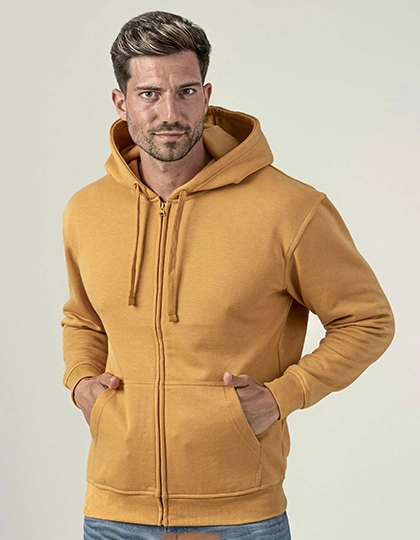 Zipped Hooded Sweater zum Besticken und Bedrucken mit Ihren Logo, Schriftzug oder Motiv.