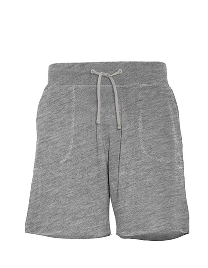 Men´s Sweat Shorts zum Besticken und Bedrucken in der Farbe Grey Melange mit Ihren Logo, Schriftzug oder Motiv.