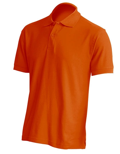 Men´s Polo Regular zum Besticken und Bedrucken in der Farbe Orange mit Ihren Logo, Schriftzug oder Motiv.
