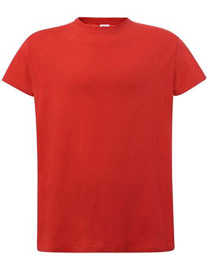 Ladies´ Curves T-Shirt zum Besticken und Bedrucken in der Farbe Red mit Ihren Logo, Schriftzug oder Motiv.