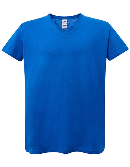 Ladies´ Curves T-Shirt V-Neck zum Besticken und Bedrucken in der Farbe Royal Blue mit Ihren Logo, Schriftzug oder Motiv.