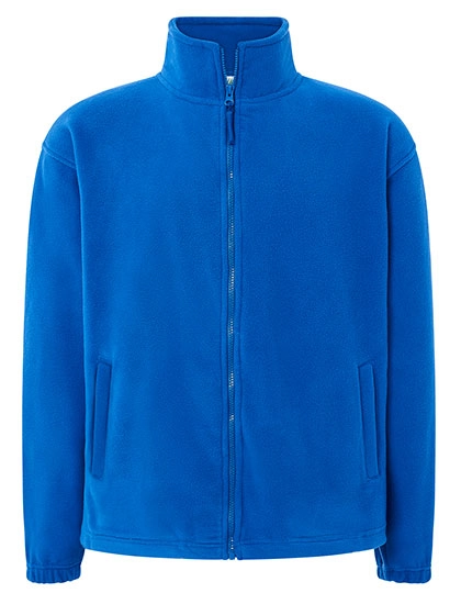 Men´s Fleece Jacket zum Besticken und Bedrucken in der Farbe Royal Blue mit Ihren Logo, Schriftzug oder Motiv.