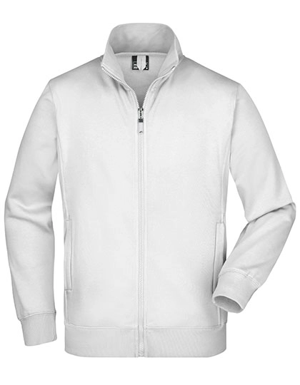 Men´s Jacket zum Besticken und Bedrucken in der Farbe White mit Ihren Logo, Schriftzug oder Motiv.