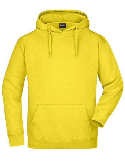 Hooded Sweat zum Besticken und Bedrucken in der Farbe Sun Yellow mit Ihren Logo, Schriftzug oder Motiv.