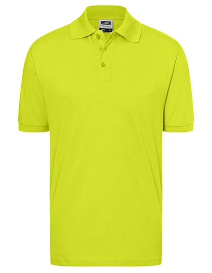 Classic Polo zum Besticken und Bedrucken in der Farbe Acid Yellow mit Ihren Logo, Schriftzug oder Motiv.