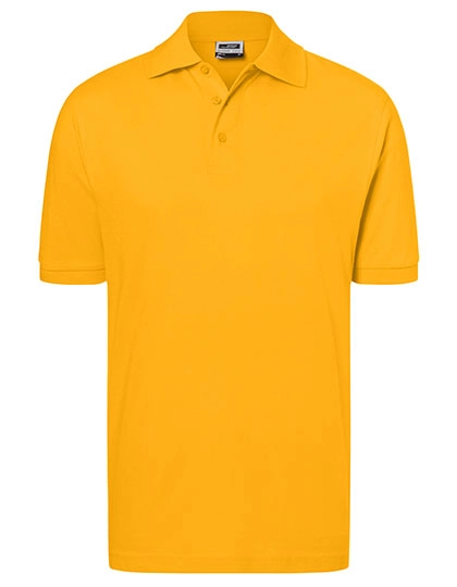 Classic Polo zum Besticken und Bedrucken in der Farbe Gold Yellow mit Ihren Logo, Schriftzug oder Motiv.