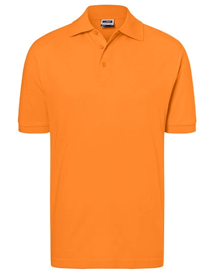 Classic Polo zum Besticken und Bedrucken in der Farbe Orange mit Ihren Logo, Schriftzug oder Motiv.
