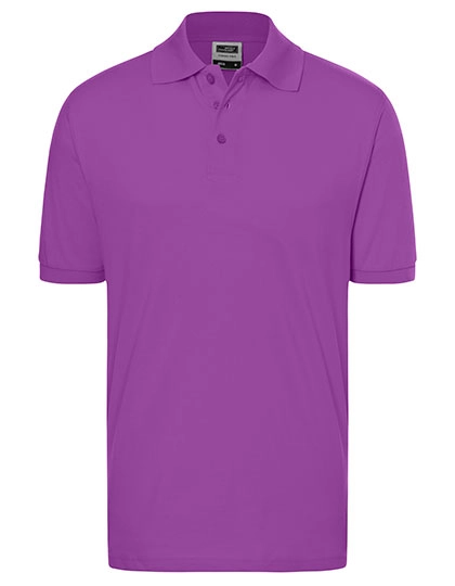 Classic Polo zum Besticken und Bedrucken in der Farbe Purple mit Ihren Logo, Schriftzug oder Motiv.