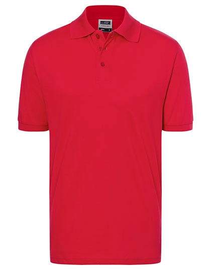 Classic Polo zum Besticken und Bedrucken in der Farbe Red mit Ihren Logo, Schriftzug oder Motiv.