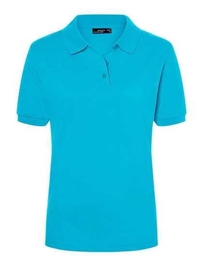 Ladies´ Classic Polo zum Besticken und Bedrucken in der Farbe Turquoise mit Ihren Logo, Schriftzug oder Motiv.