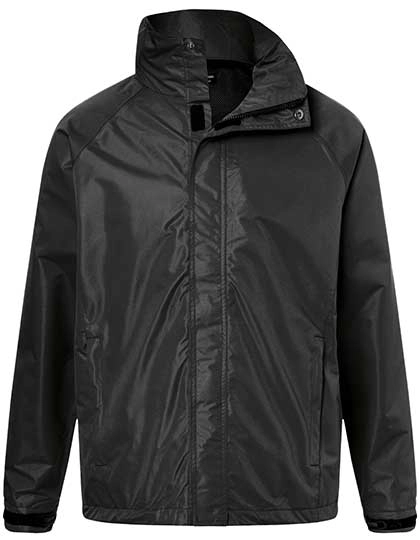 Men´s Outer Jacket zum Besticken und Bedrucken in der Farbe Black mit Ihren Logo, Schriftzug oder Motiv.