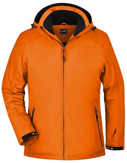 Ladies´ Wintersport Jacket zum Besticken und Bedrucken in der Farbe Dark Orange mit Ihren Logo, Schriftzug oder Motiv.