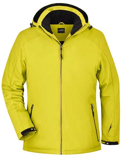 Ladies´ Wintersport Jacket zum Besticken und Bedrucken in der Farbe Yellow mit Ihren Logo, Schriftzug oder Motiv.