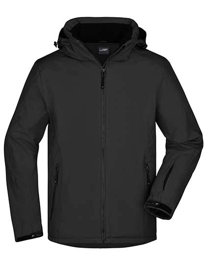 Men´s Wintersport Jacket zum Besticken und Bedrucken in der Farbe Black mit Ihren Logo, Schriftzug oder Motiv.