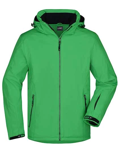 Men´s Wintersport Jacket zum Besticken und Bedrucken in der Farbe Green mit Ihren Logo, Schriftzug oder Motiv.