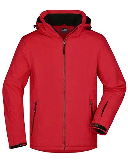 Men´s Wintersport Jacket zum Besticken und Bedrucken in der Farbe Red mit Ihren Logo, Schriftzug oder Motiv.
