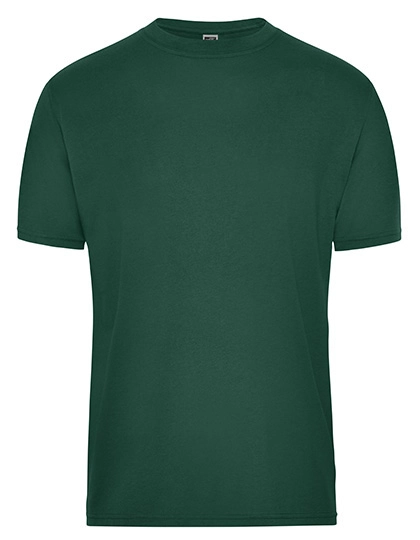 Men´s Bio Workwear T-Shirt zum Besticken und Bedrucken in der Farbe Dark Green mit Ihren Logo, Schriftzug oder Motiv.