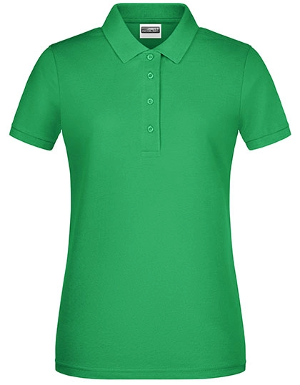 Ladies´ Basic Polo zum Besticken und Bedrucken in der Farbe Fern Green mit Ihren Logo, Schriftzug oder Motiv.