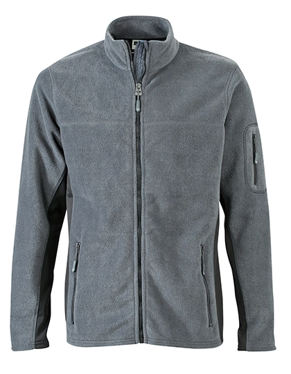 Men´s Workwear Fleece Jacket -STRONG- zum Besticken und Bedrucken mit Ihren Logo, Schriftzug oder Motiv.