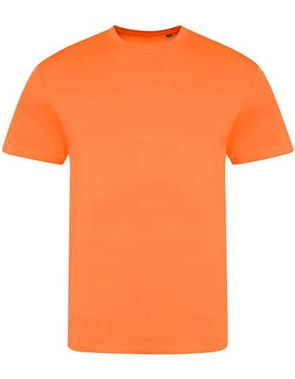 Electric Tri-Blend T zum Besticken und Bedrucken in der Farbe Electric Orange mit Ihren Logo, Schriftzug oder Motiv.