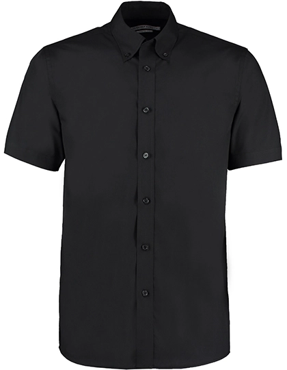 Men´s Classic Fit Workforce Shirt Short Sleeve zum Besticken und Bedrucken in der Farbe Black mit Ihren Logo, Schriftzug oder Motiv.