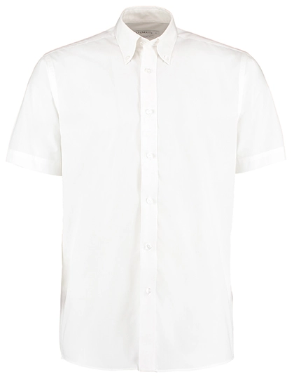 Men´s Classic Fit Workforce Shirt Short Sleeve zum Besticken und Bedrucken in der Farbe White mit Ihren Logo, Schriftzug oder Motiv.