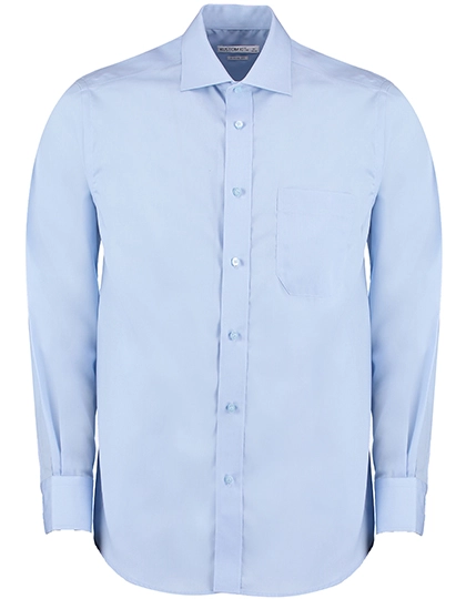Men´s Classic Fit Premium Non Iron Corporate Shirt Long Sleeve zum Besticken und Bedrucken in der Farbe Light Blue mit Ihren Logo, Schriftzug oder Motiv.