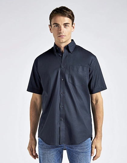Men´s Classic Fit Workwear Oxford Shirt Short Sleeve zum Besticken und Bedrucken mit Ihren Logo, Schriftzug oder Motiv.