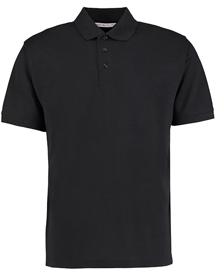 Classic Fit Polo Shirt Superwash 60° zum Besticken und Bedrucken in der Farbe Black mit Ihren Logo, Schriftzug oder Motiv.