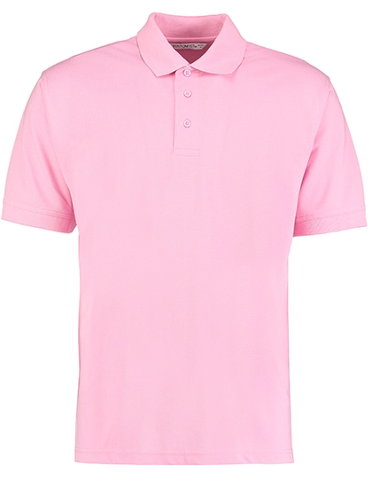 Classic Fit Polo Shirt Superwash 60° zum Besticken und Bedrucken in der Farbe Pink mit Ihren Logo, Schriftzug oder Motiv.