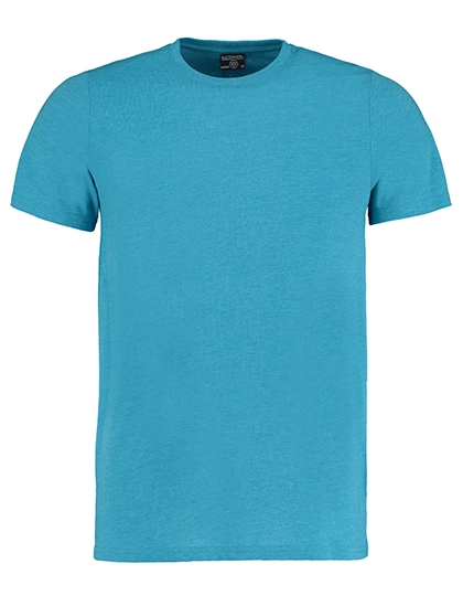 Superwash® T Shirt Fashion Fit zum Besticken und Bedrucken in der Farbe Turquoise Marl mit Ihren Logo, Schriftzug oder Motiv.