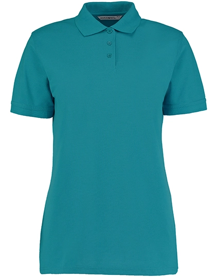 Women´s Classic Fit Polo Shirt Superwash 60° zum Besticken und Bedrucken in der Farbe Jade mit Ihren Logo, Schriftzug oder Motiv.