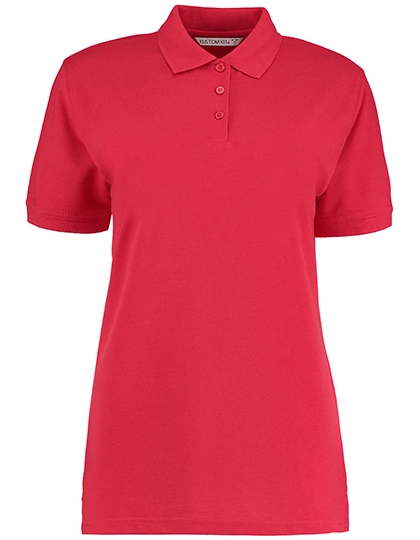 Women´s Classic Fit Polo Shirt Superwash 60° zum Besticken und Bedrucken in der Farbe Red mit Ihren Logo, Schriftzug oder Motiv.