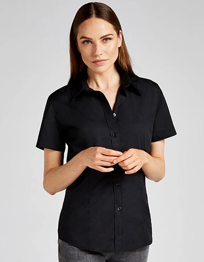Women´s Classic Fit Workforce Poplin Shirt Short Sleeve zum Besticken und Bedrucken mit Ihren Logo, Schriftzug oder Motiv.