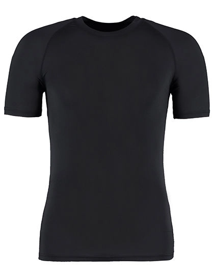 Warmtex Base Layer T-Shirt zum Besticken und Bedrucken in der Farbe Black mit Ihren Logo, Schriftzug oder Motiv.