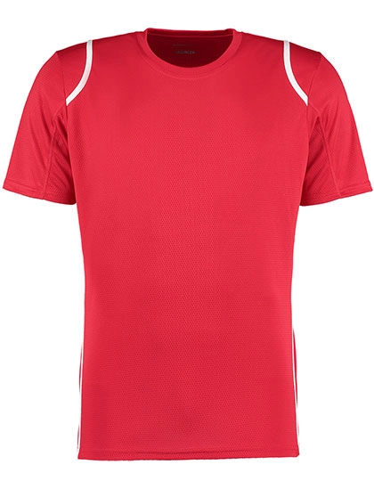 Men´s Regular Fit T-Shirt Short Sleeve zum Besticken und Bedrucken in der Farbe Red-White mit Ihren Logo, Schriftzug oder Motiv.