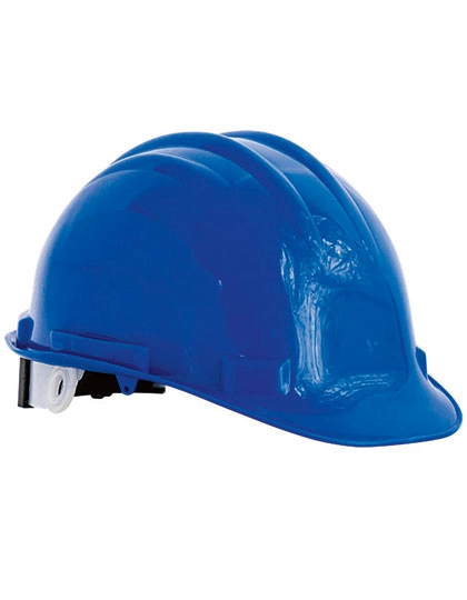 Safety Helmet zum Besticken und Bedrucken in der Farbe Blue mit Ihren Logo, Schriftzug oder Motiv.