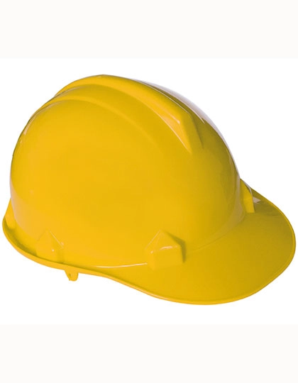 Basic Helmet zum Besticken und Bedrucken in der Farbe Signal Yellow mit Ihren Logo, Schriftzug oder Motiv.