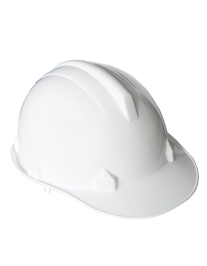 Basic Helmet zum Besticken und Bedrucken in der Farbe White mit Ihren Logo, Schriftzug oder Motiv.