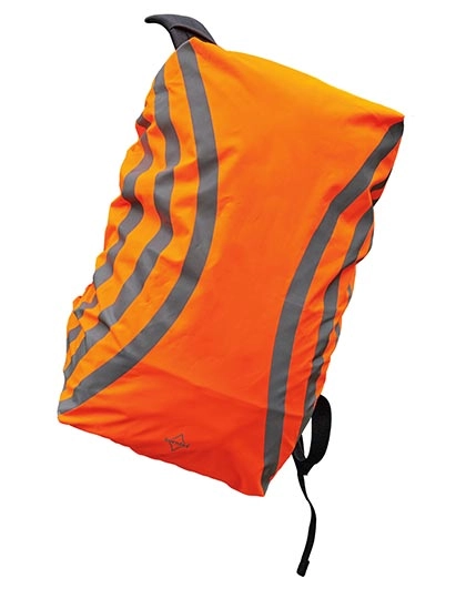 Backpack Cover Eindhoven zum Besticken und Bedrucken in der Farbe Orange mit Ihren Logo, Schriftzug oder Motiv.