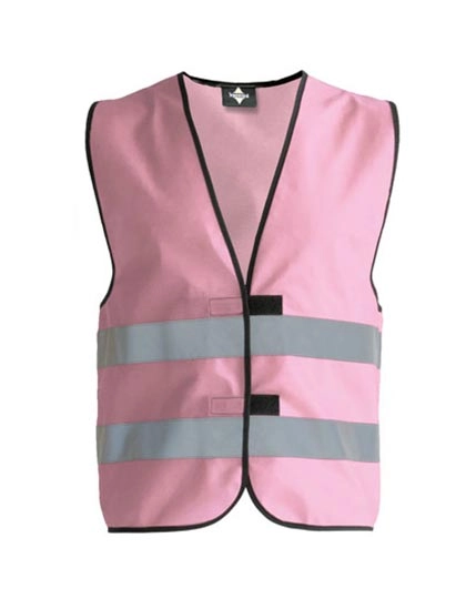 Kids´ Functional Vest Aarhus zum Besticken und Bedrucken in der Farbe Pink mit Ihren Logo, Schriftzug oder Motiv.
