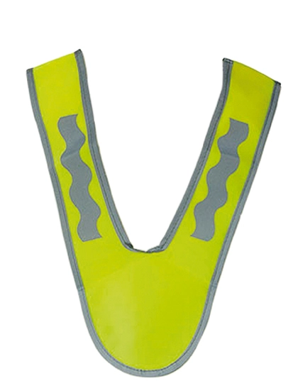 Safety Collar Barbados/Grenada zum Besticken und Bedrucken in der Farbe Signal Yellow mit Ihren Logo, Schriftzug oder Motiv.