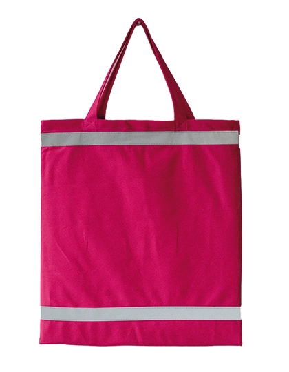 Warnsac® Shopping Bag Short Handles zum Besticken und Bedrucken in der Farbe Magenta mit Ihren Logo, Schriftzug oder Motiv.