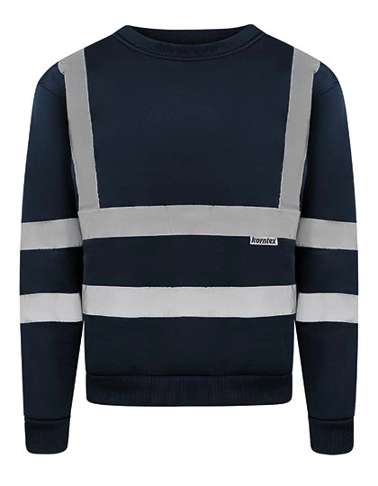 Sweatshirt Limerick zum Besticken und Bedrucken in der Farbe Navy mit Ihren Logo, Schriftzug oder Motiv.