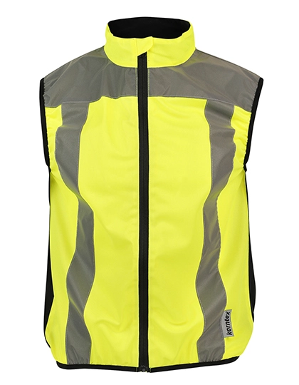 Mobility Vest zum Besticken und Bedrucken in der Farbe Signal Yellow mit Ihren Logo, Schriftzug oder Motiv.
