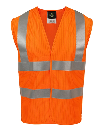 Triple Norm Vest Dardanel zum Besticken und Bedrucken in der Farbe Signal Orange mit Ihren Logo, Schriftzug oder Motiv.