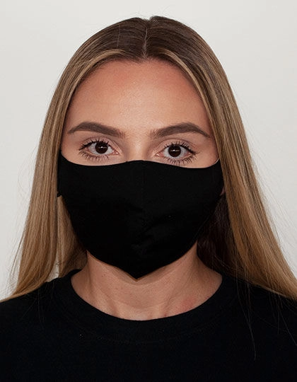 Mund-Nasen-Maske 3-lagig zum Besticken und Bedrucken mit Ihren Logo, Schriftzug oder Motiv.